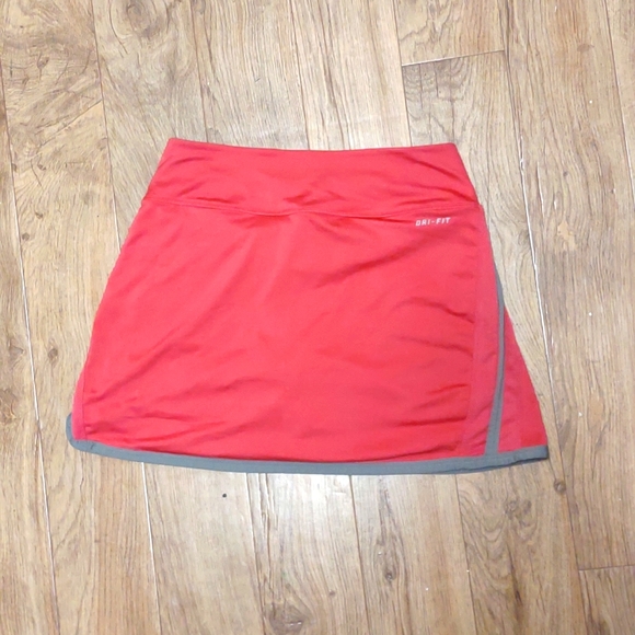 Nike Dri-Fit Mini Skirt Pink Shorts Built In size XS - Picture 2 of 4